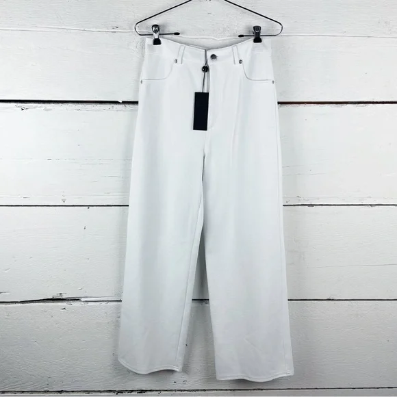 Gianni bini Samantha Ponte Flat Front Cropped Pants - Picture 6 of 7